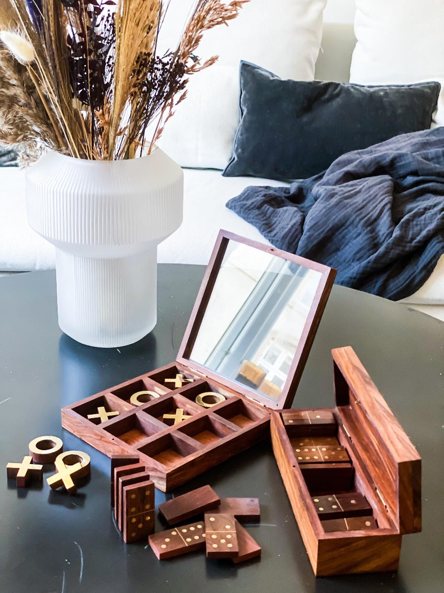 Margit Brandt Domino - træ/messing - Bahne